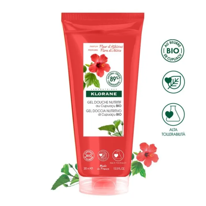 Gel Doccia Fiore D’Ibisco KLORANE 200ml