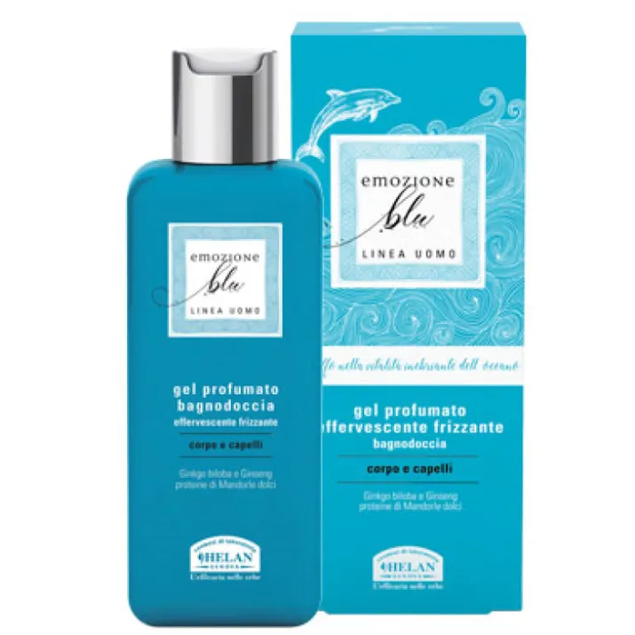 Gel Profumato Bagnodoccia Emozione Blu Linea Uomo Helan 200ml
