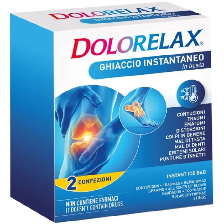 Ghiaccio Istantaneo Dolorelax 2 Bustine