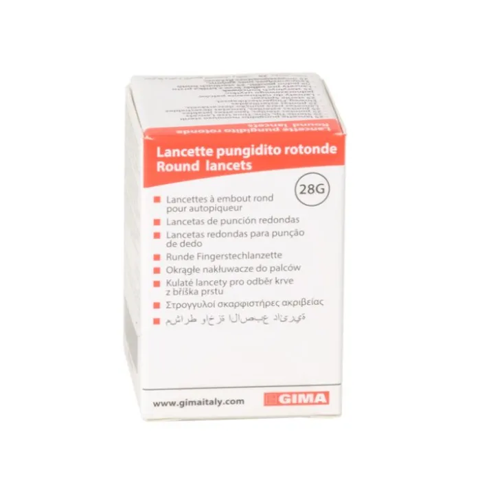 GIMA Lancette Pungidito G28 25 Pezzi