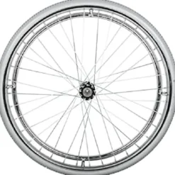 Gima Ruota Posteriore Pneumatica di Ricambio per Carrozzina, 61 cm