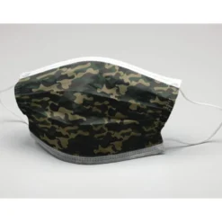 GiSafe Mascherina Chirurgica IIR Adulti Militare GIMA 10 Pezzi