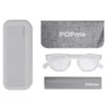 Glasses Ice White +1,5 Popme