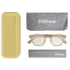 Glasses Yellow Peach +2,5 Popme