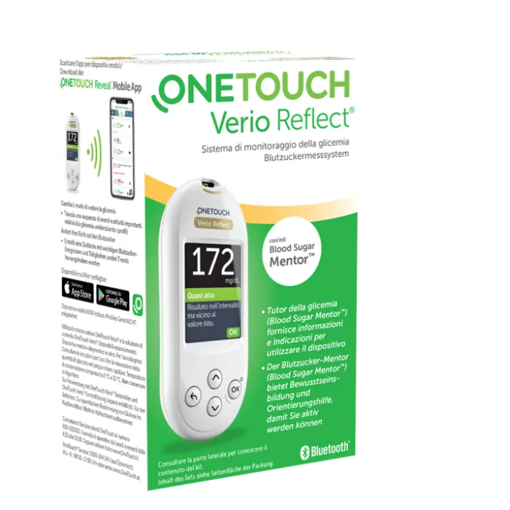 Glucometro OneTouch Verio Reflect® 1 Kit