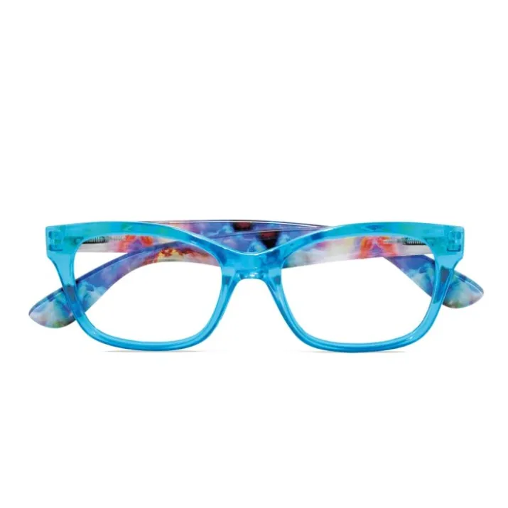 Gold Occhiali Da Lettura Chic Turchese +1,00 Twins Optical 1 Pezzo