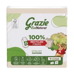 Grazie Natural Tovaglioli 2 Veli 40 Pezzi