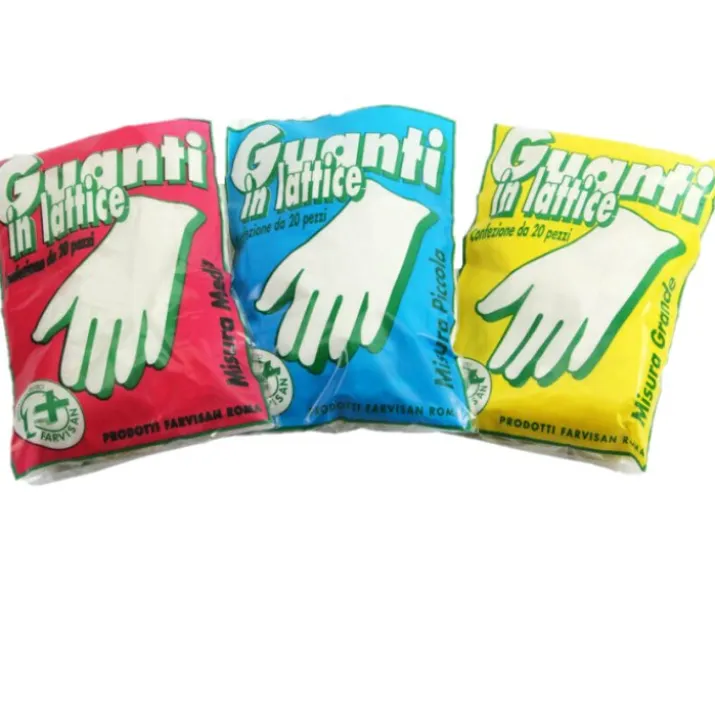 Guanti in Lattice Mis. Media Farvisan 20 Pezzi