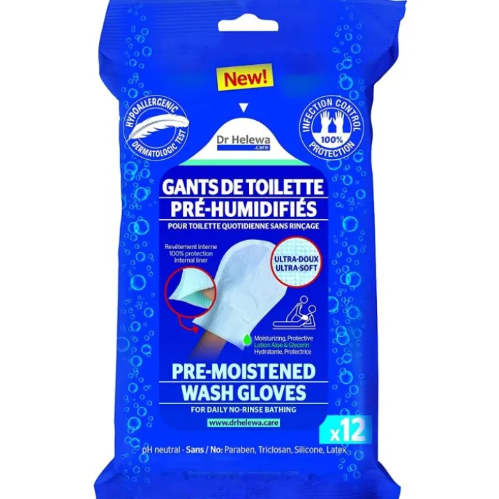 Guanto Doccia Dr. Helewa Care 12 Pezzi