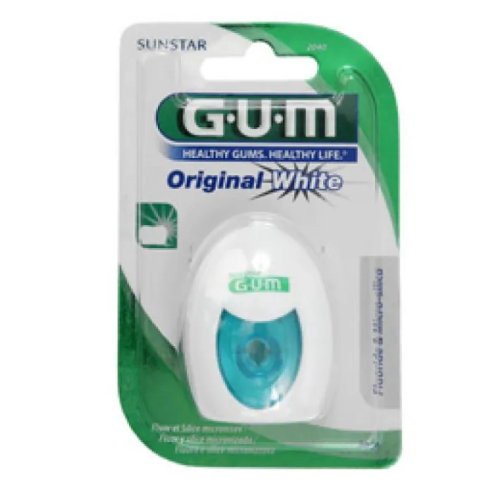 GUM® Original White Filo Interdentale Sunstar 30m