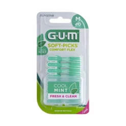 Gum Soft Pick Comfort Flex M Cool Mint Sunstar 40 Pezzi