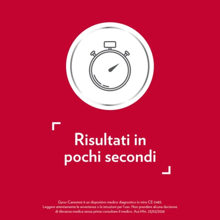 Gyno-Canestest Autotest Vaginale 1 Tampone Per Autodiagnosi Infezioni