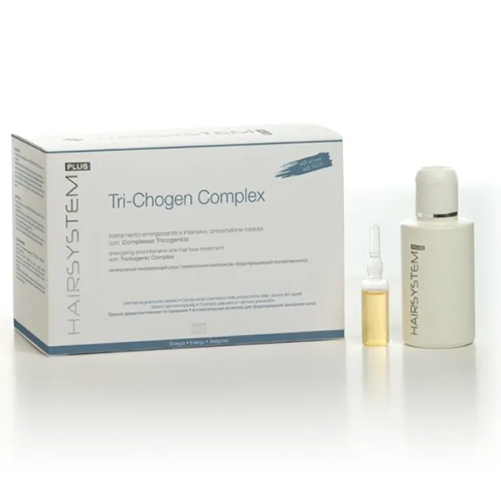 Hairsystem Plus Tri-Chogen Complex Shampoo 150ml + 15 Fiale x7ml