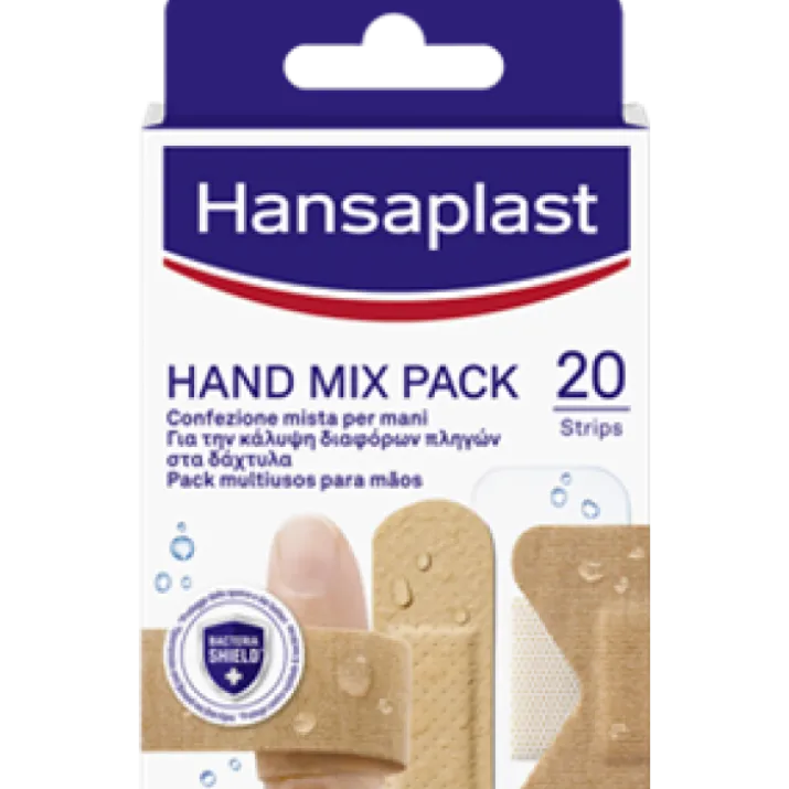Hand Mix Pack Hansaplast 20 Pezzi