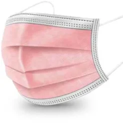 360 H.c. Srl Mascherina Chirurgica Rosa 17,5x9,5cm - 10 Pezzi