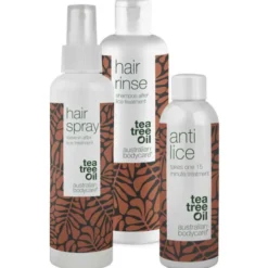 Head Lice Kit Tea Tree Oil Australian Bodycare® 3 Pezzi