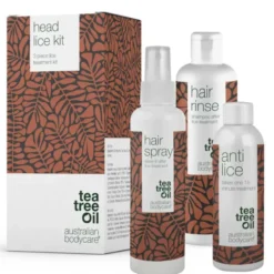 Head Lice Kit Tea Tree Oil Australian Bodycare® 3 Pezzi