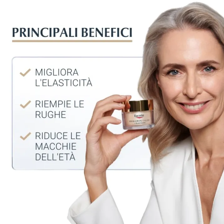 Hyaluron-Filler + Elasticity Giorno Spf 15 Eucerin 50ml