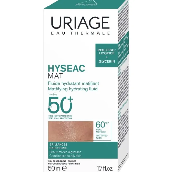 Hyséac Fluide Spf50+ Uriage 50ml
