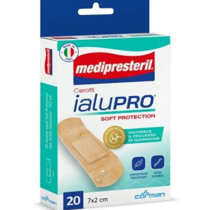 ialuPRO Cerotti Medipresteril Corman 20 Pezzi