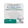 Icopiuma Compresse Sterili Di Garza Idrofila 10x10cm 100Pezzi