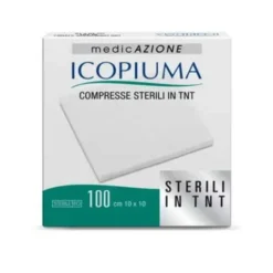 Icopiuma Compresse Sterili In TNT 10x10cm 100Pezzi