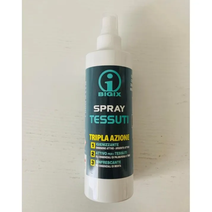 Igienizzante Spray Tessuti Tripla Azione Bigix 250ml