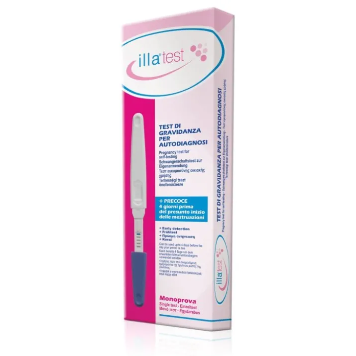 Illa® Care Illa® Test Test Di Gravidanza Per Autodiagnosi 1 Test Doppia Prova