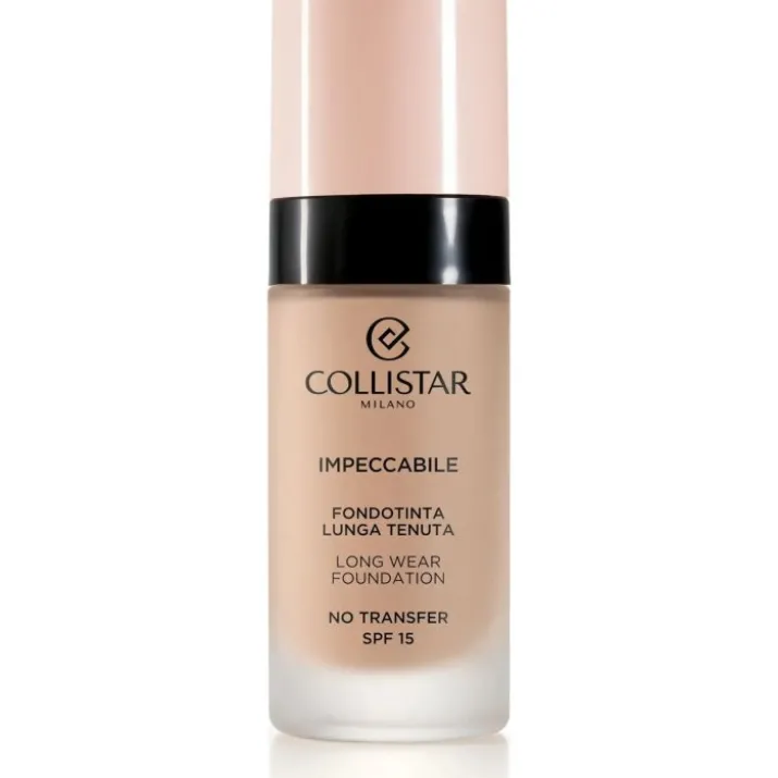 Impeccabile Fondotinta Lunga Tenuta SPF n.3R Naturale Rosato Collistar 30ml
