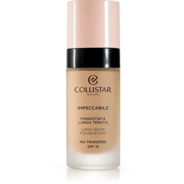 Impeccabile Fondotinta Lunga Tenuta 3G Naturale Dorato SPF15 COLLISTAR® 30ml