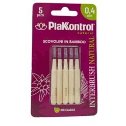 Interbrush Natural 0.4mm Plakkontrol 5 Pezzi