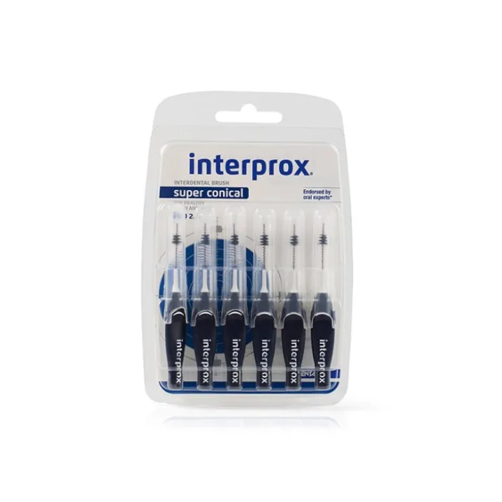 Interprox Super Conical Scovolino Interdentale Misura 2.0 6 Pezzi
