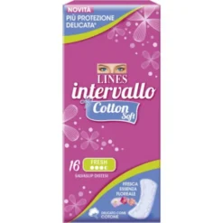 Intervallo Cotton Soft Fresh Lines 16 Pezzi