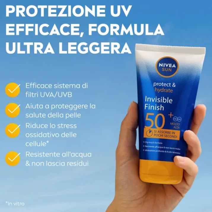 Invisible Finish SPF50+ Protect & Hydrate Nivea Sun 150ml