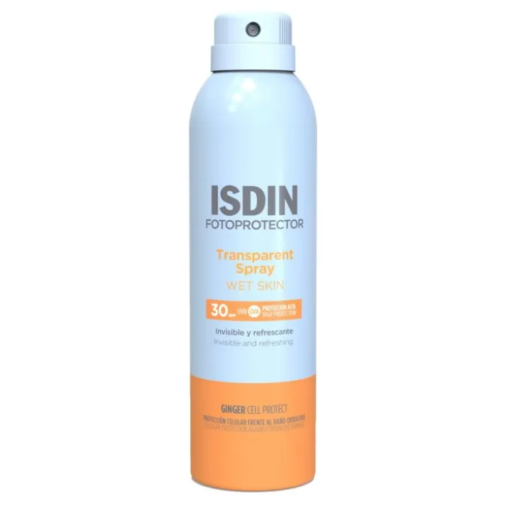 Isdin Transparent Spray Wet Skin SPF30 250 ml