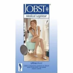 Jobst UltraSheer Collant Microfibra 10-15mmhg Colore Nero Taglia 3