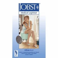 Jobst Us 10-15mmhg Calze Autoreggenti A Compressione Graduata Colore Nero Taglia 4