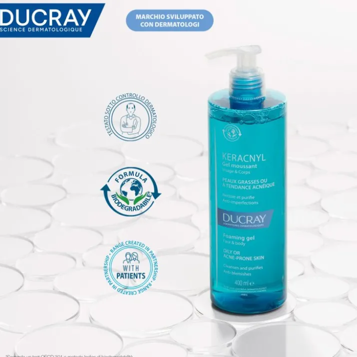 KERACNYL Gel Detergente DUCRAY 400ml