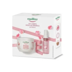 Kit Corpo Rosa Ialuronica Nutriente Equilibra Cofanetto