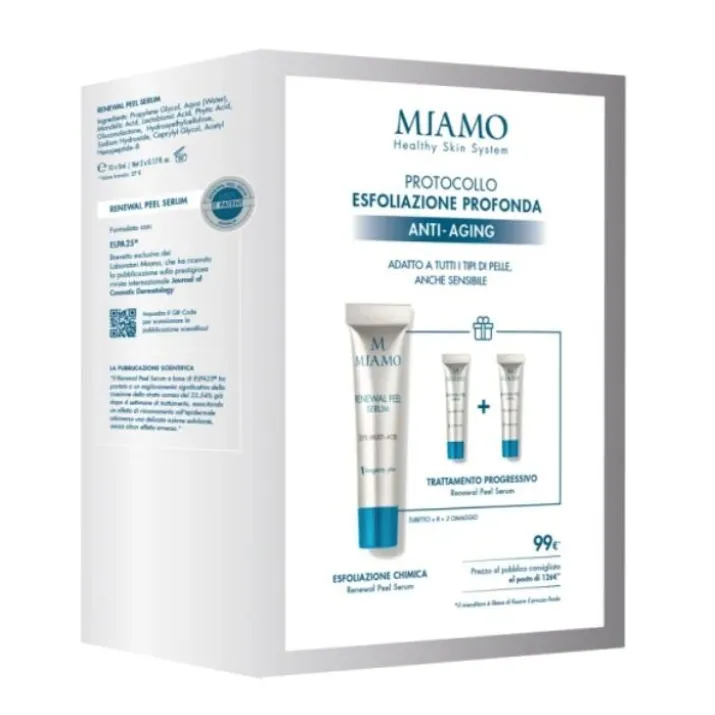 Kit Esfoliazione Profonda Anti - Aging MIAMO 2025