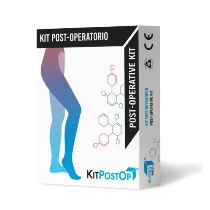 Kit Post Operatorio KL2 Calza Coscia Beige Tg.M Corto GloriaMed