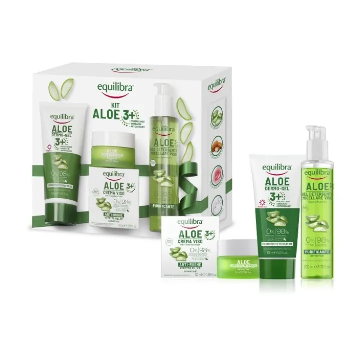Kit Viso Aloe 3+ Equilibra® Cofanetto