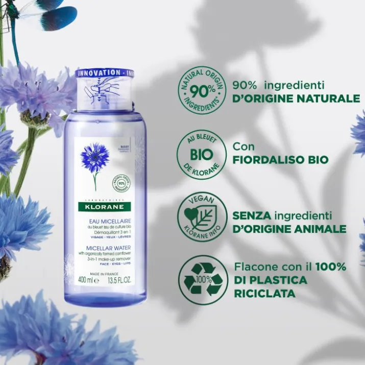 KLORANE ACQUA MICELL FIORD3IN1