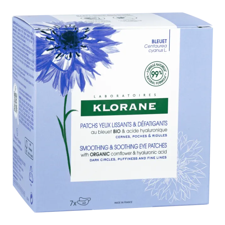 KLORANE BLEUET PATCH OCCHI LEV