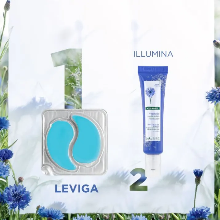 KLORANE BLEUET PATCH OCCHI LEV