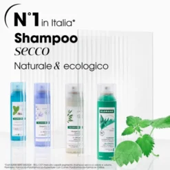 Klorane PURIFICANTE Shampoo secco all'Ortica & Vitamina E capelli grassi 150 ml
