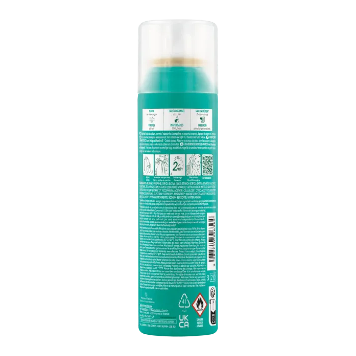 Klorane PURIFICANTE Shampoo secco all'Ortica & Vitamina E capelli grassi 150 ml