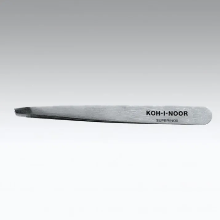 Koh-I-Noor Pinzetta Obliqua Colori Fluo 1 Pezzo