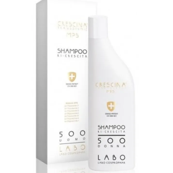 Labo Crescina 3HA Shampoo Ricrescita 500 Uomo 150ml