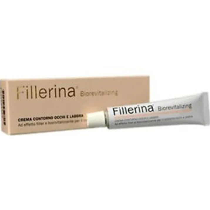Labo Fillerina Biorevitalizing Contorno Occhi E Labbra Preparato Grado 2 Bio Tubo 15ml